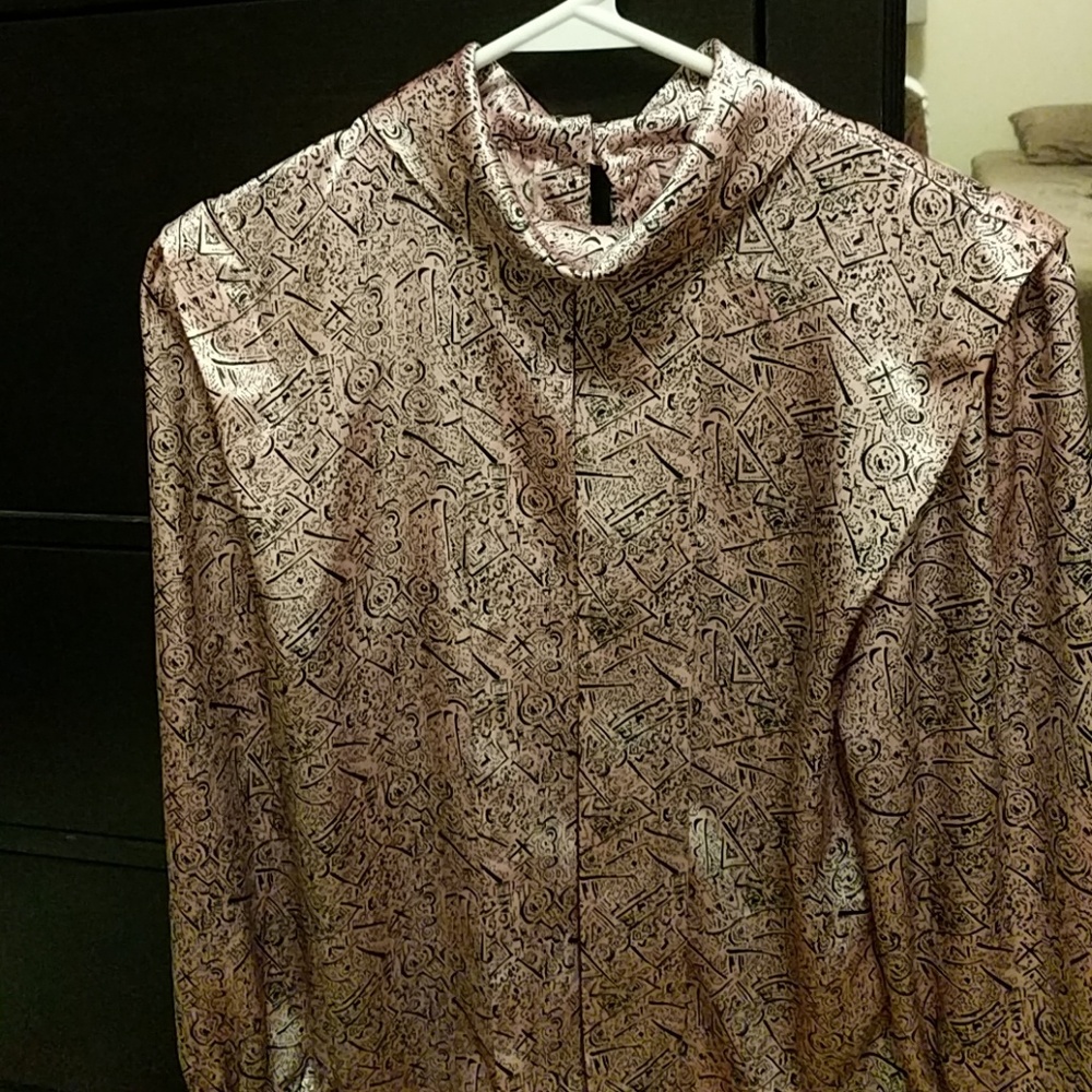 Vintage 80s or 90s silky shirt